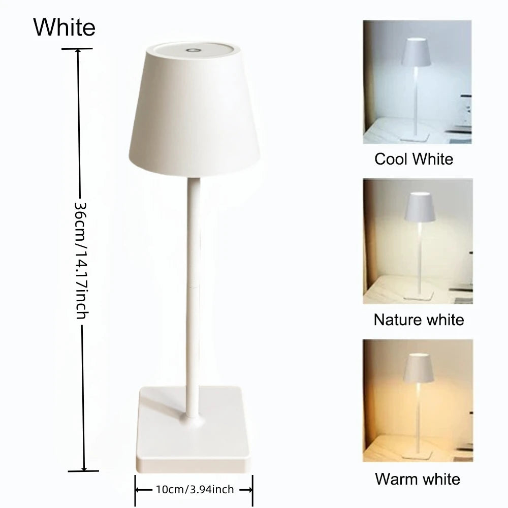 Lampe de chevet LED rechargeable