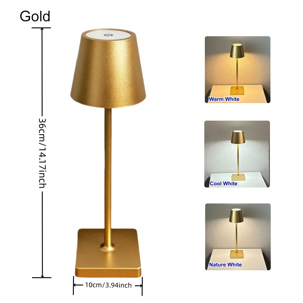 Lampe de chevet LED rechargeable
