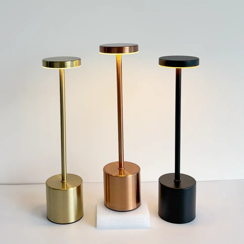 Lampe de chevet LED avec capteur tactile dimmable
