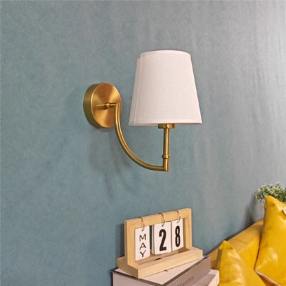 Applique Murale Minimaliste en Lin au Design Nordique Moderne