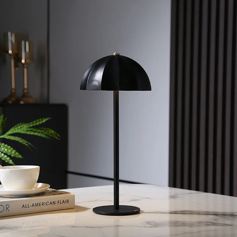 Lampe de chevet rechargeable parapluie