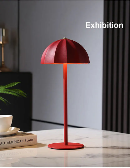 Lampe de chevet rechargeable parapluie