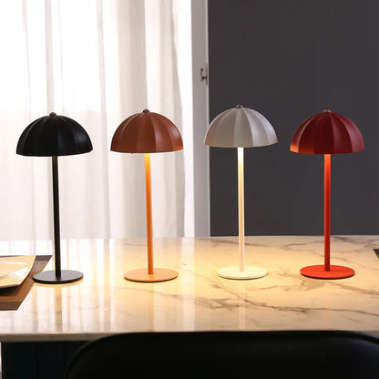 Lampe de chevet rechargeable parapluie