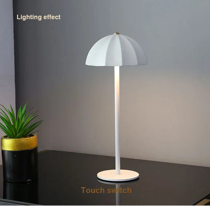 Lampe de chevet rechargeable parapluie