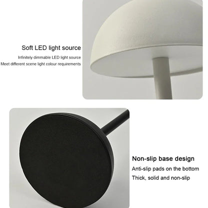 Lampe de chevet LED nordique
